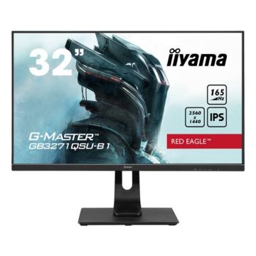 Moniteur IIYAMA 31.5 1ms G-MASTER Red Eagle 16:9 IPS 2560x1440 165Hz 2xDisplayport 2xHDMI 4xUSB Pivot HPs13cm pied régl/GB3271QSU-B1