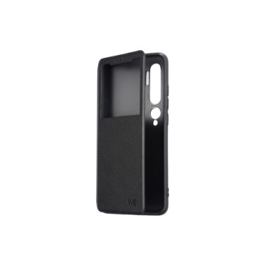 WE Etui folio CLASSIQUE XIAOMI MI NOTE 10 Noir