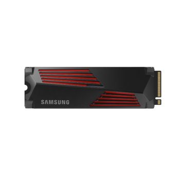 SSD SAMSUNG SERIE 990 PRO + dissipateur M.2 2To 2280 PCIe 4.0 x4 NVMe Lecture 7450Mo/s Ecriture 6900Mo/s MZ-V9P2T0GW