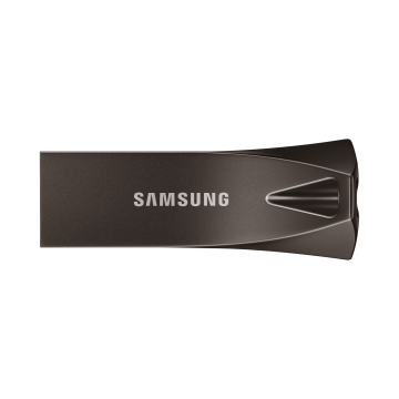 CLE USB SAMSUNG 512G USB 3.1 BAR PLUS - TITAN GRAY VITESSE LECTURE JUSQU'A 400Mo/S MUF-512BE4/APC