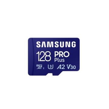 CARTE MEMOIRE SAMSUNG 128 Go MICRO-SD PRO PLUS 2023 avec lecteur USB Classe 10 / MB-MD128SB/WW