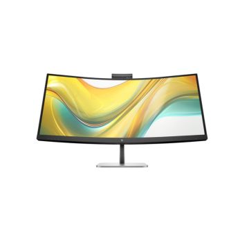 Moniteur HP 534pm conferencing incurvé 34'' WQHD IPS 5ms 400Nits DPin-out 3x USB-A 1x USB-B 2x USB-C Pow delivery RJ-45 inclin/régl hauteur/pivot HautParleur