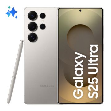 Smartphone Galaxy S25 Ultra Titane 5G Gris 12 Go 1 To Android 15 WIFI7 IP68 batt 6000mAh CR45W Ecran Infinity-O 6.9'' QHD+ DAS Tete 1.246 Samsung Dex