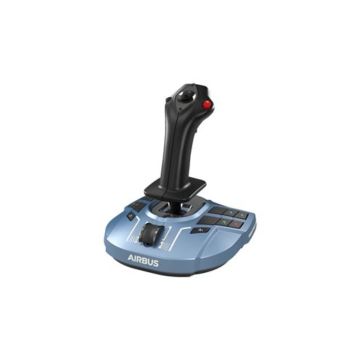THRUSTMASTER TCA SIDESTICK X AIRBUS Edition Joystick PC / XBOX Joystick PC avec manette des gaz intégrée avec inverseur de poussée Réplique A320 HEART 4460219