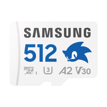 CARTE MEMOIRE SAMSUNG 512 Go MICRO-SD Sonic PRO PLUS Classe 10 MB-MD512SA/LC1
