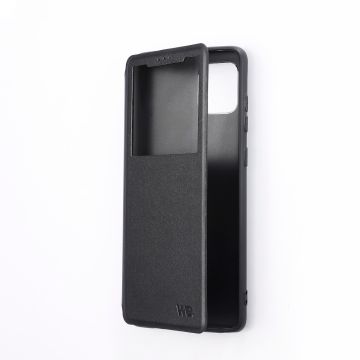 WE Etui folio CLASSIQUE HUAWEI P SMART 2019 Noir - Avec fen2e