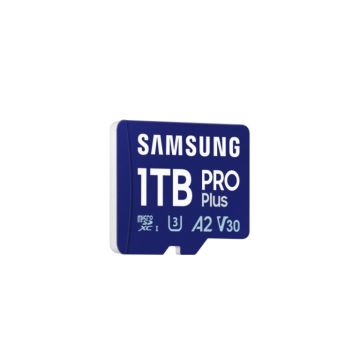 CARTE MEMOIRE SAMSUNG 1 To MICRO SD PRO PLUS 2023 avec adaptateur SD 4K classe 10 Lecture 180 Mo/s Ecriture 130 Mo/s MB-MD1T0SA/EU