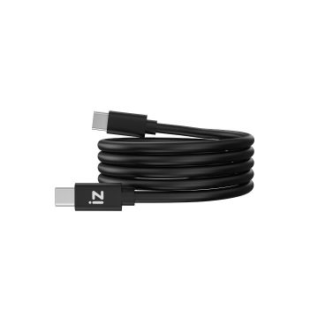 Câble IZZY USB-C / USB-C 1m - 60W - noir