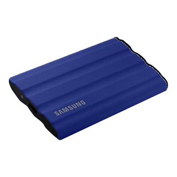 SSD EXT SAMSUNG T7 Shield 1000G Bleu USB 3.2 Gen 2 Lecture 1050 Mo/s Ecriture 1000 Mo/s MU-PE1T0R/EU