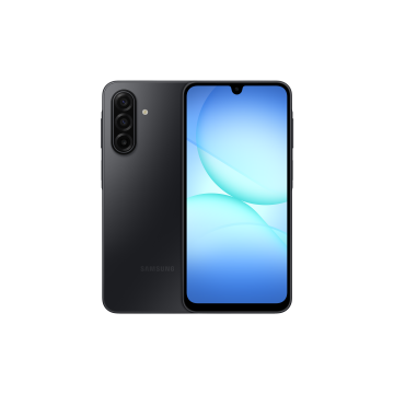 Smartphone Galaxy A17 5G EE Noir 4Go RAM 128Go Android 15 Micro SD jusqu'à 2To batterie 5000 mAh Charge rapide 25W Ecran 6.7'' Full HD+ DAS 0,665 Tete W/kg