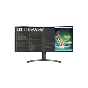 ECRAN LG 35 incurvé 21:9 5ms UltraWide 3440x1440 300cd/m² 2xHDMI Displayport USB HPs FreeSync pied reglable en hauteur 35WN75CP-B