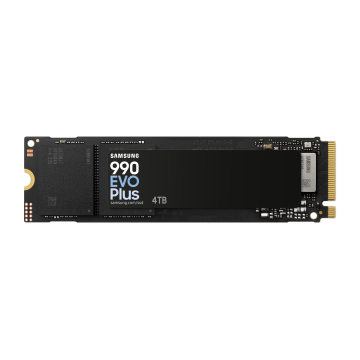 SSD SAMSUNG SERIE 990 EVO PLUS M.2 4To 2280 PCIe 4.0 x4 / 5.0 x2 NVMe 2.0 Lecture 7150Mo/s Ecriture 6300Mo/s MZ-V9S4T0BW