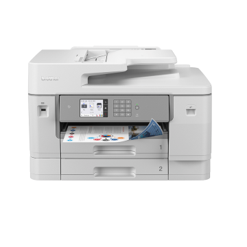BROTHER MFCJ6955DW MFP 4en1 jet d encre couleur A3 30/30ppm, R-V integral, chargeur 50p, Fax, Ethernet, WiFi, Wifi-direct, NFC, USB, 2bac x 250f