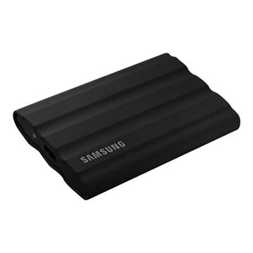 SSD EXT SAMSUNG T7 Shield 2000G Noir USB 3.2 Gen 2 Lecture 1050 Mo/s Ecriture 1000 Mo/s MU-PE2T0S/EU