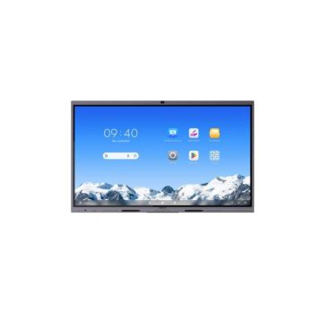 ECRAN HIKVISION 75'' 4K Interactive 3840x2160 16h/7j 480cd/m² VA LED 50pts 5 ms VGA 3xHDMI 4xUSB 3.0 USB 2.0 2xUSB-C Caméra intégrée 8MP Android 14 OPS EDLA