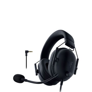 RAZER Blackshark V2 X PS5 Noir - Casque E-Sports Filaire, 240g, Microphone cardioïde, Haut-Parleurs 50mm, Annulation Passive du Bruit