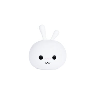 Veilleuse/projecteur d'étoile lapin en silicone, rechargeable lumiosité reglable blanc