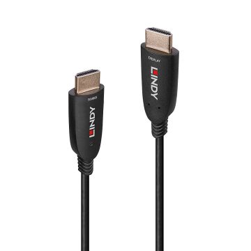 LINDY Câble HDMI 8K60 Hybride Fibre Optique 20m LINCAB38512