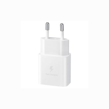 Chargeur Secteur 15W USB C (sans câble) Coloris Blanc SAMSUNG EP-T1510NWEGEU
