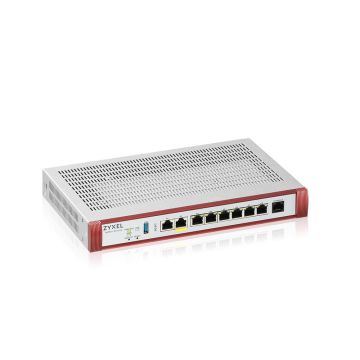 USG FLEX100 H - Firewall 7 Gigabit user-definable ports, 1*1G PoE+, 1*USB with 1 YR Security bundle