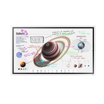 ECRAN SAMSUNG 55'' LFD Tactile intéractif Flip 4 16h/7j 4K UHD 3840x2160 (16:9) Tizen 6.5 DP 2xHDMI USB USB-C WM55B / LH55WMBWBGCXEN