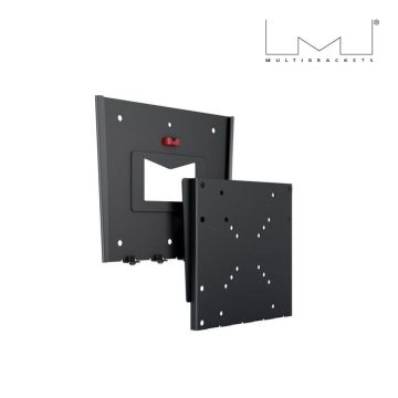 Support mural fixe MULTIBRACKETS Noir pour moniteur 38,1cm 15 101,6 cm 40". Capacité 30 kg.VESA 50x50mm 200x200 mm