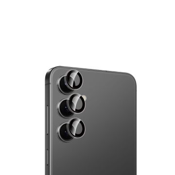 WE Lentilles de protection pour objectifs d'appareil photo SAMSUNG S24 PLUS transparent/noir (3 lentilles incluses)