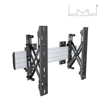 Fixation push in pop out MBW1U MULTIBRACKETS Silver pour moniteur 101,6cm 40 165,1cm 65" Capacité 30 kg VESA 100 x100 600x400 mm