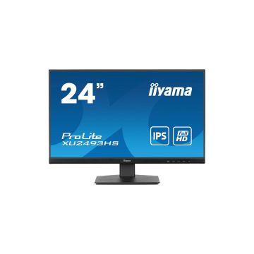 Ecran IIYAMA 23,8'' Noir dalle IPS Ultra mince 16:9 1920x1080 0.5ms 100Hz 250 cd/m² HDMI Displayport HPs VESA 100x100 TCO XU2493HS-B6