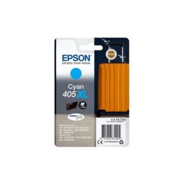 EPSON Cartouche Encre Durabrite Ultra Valise 405XL Cyan 14,7ml