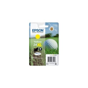 EPSON Cartouche Golf 34XL Encre Durabrite Jaune 10,8ml