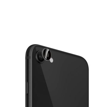 WE Lentilles de protection pour objectifs d'appareil photo iPhone 16E/17E transparent/noir (1 lentille incluse)