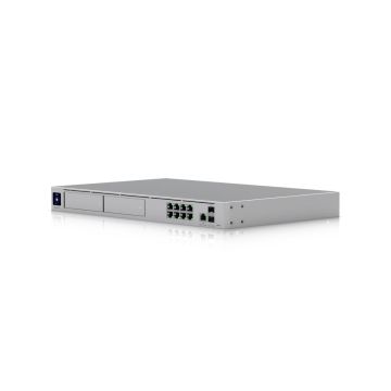 Ubiquiti - UDM-PRO-MAX Passerelle cloud 10G 200 appareils UniFi / plus de 2 000 clients. routage IPS 5 Gbit/s Stockage NVR