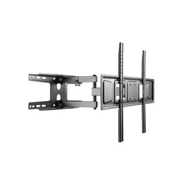 Support TV orientable 37 à 70 - VESA 600x400mm - 1 bras orientable à 180° - Poids max. supporté 35 Kg - Inclinaison +10°~-15° - Orientation +3°~-3°