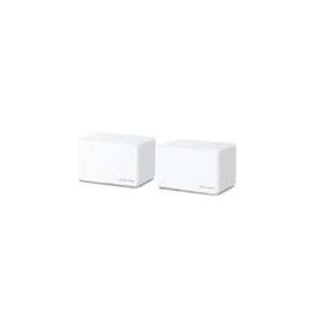 Système Wi-Fi 6 (lot de 3 packs) Mesh AX3000 pour Toute la Maison Vitesse 574 Mbps (2,4 GHz) + 2402 Mbps (5 GHz) 3 ports Gigabit 3 antennes internes Coul Blanc