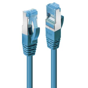 Câble réseau Bleu Cat.6A S/FTP LSZH, 0.3m