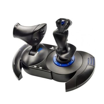 THRUSTMASTER T-FLIGHT HOTAS 4 PS4/PC Joystick + Manette des gaz détachable Gouvernail dble système rotation 5 axes+ 12 boutons 4160664