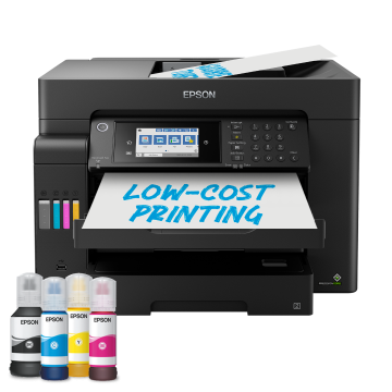 EPSON EcoTank ET-16605 BlueAngel MFP 4en1 Jet encre coul A3+ rechargeable, 25ppm/12ppm,R-V imp-scanne,chargeur 50p,Fax,USB,Ethernet,Wifi,Wifi-direct,2bacs 550f