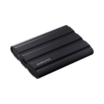 SSD EXT SAMSUNG T7 Shield 1000G Noir USB 3.2 Gen 2 Lecture 1050 Mo/s Ecriture 1000 Mo/s MU-PE1T0S/EU
