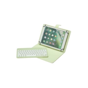 WE POP Etui tablette+ Clavier Bluetooth WE Etui Universel 9-11'' Compatible Android/iOS/Windows Vert