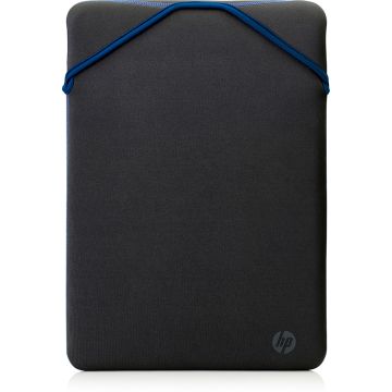 Housse de protection - sleeve réversible ordinateur portable HP 14,1 Bleu, en néoprène durable, protège le PC contre les chocs et les rayures 2F1X4AA
