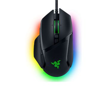 RAZER Basilisk V3 Noir - Souris Gaming Filaire ergonomique et personnalisable, 10+1 boutons programmables, Molette inclinable, 11 zones déclairage, 26 000 DPI