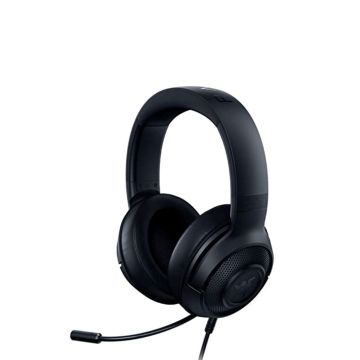 RAZER Kraken X Lite Noir - Casque Gaming filaire - Son Surround 7.1 - Cadre léger en Alu - Microphone cardioïde - PC, PS4, PS5, Switch, XboxOne,XboxSeries X&S