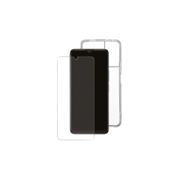 WE PACK verre trempé et coque de protection transparente TCL 40SE