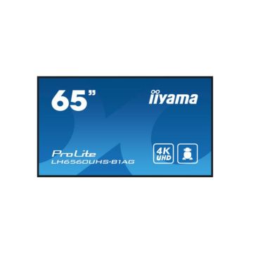 IIYAMA LFD 31,5 dalle VA 24/7 1920x1080 16:9 3xHDMI 2xUSB 1xRJ45 (LAN) 500cd/m² Paysage/port 8ms MediaPlayer VESA 150x200 support mural inclus / LH3260HS-B1AG