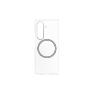 Galaxy Z Fold7 Coque transparente magnétique 'Designed for Samsung' (+ film de protection AR) GP-FFF966YCATW