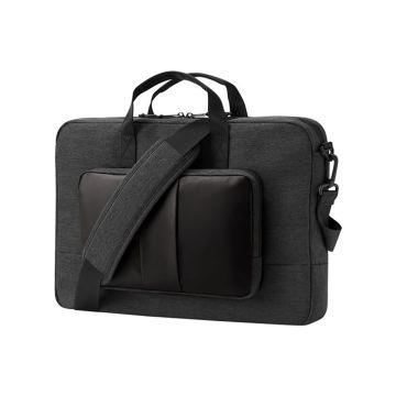 Sacoche HP Lightweight 15,6 Noir, Compartiment rembourré ordinateur 15,6, poche pour organisation à accès rapide, résistant à l'eau 