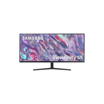 ECRAN 34'' SAMSUNG Viewfinity LS34C500GAU Ultra WQHD VA- 5ms - 300cd/m² 3000:1 HDMI Display Port Casque75Hz Standard