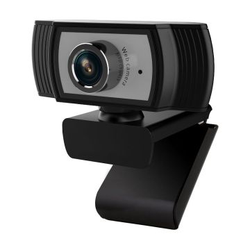 Webcam HEDEN full HD 1080P micro intégré, angle de vue 90° correction de l'éclairage auto longueur de câble 2m