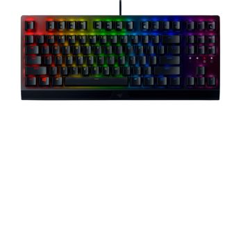 RAZER BlackWidow V3 Tenkeyless (Green Switch) - Clavier Gamer Mécanique Compact, Switches Mécaniques Clicky, Touches Programmables, AZERTY